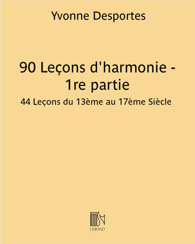 90 Lessons in Harmony - Part 1 (Teacher's Book)