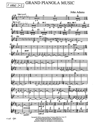 Horn 1 in F