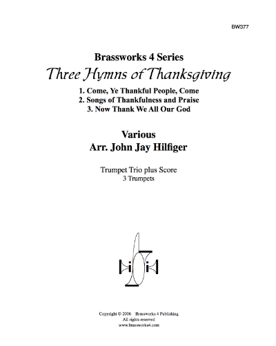 3 Hymns of Thanksgiving