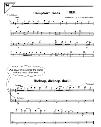 "Camptown Races" & "Hickory Dickory Dock"