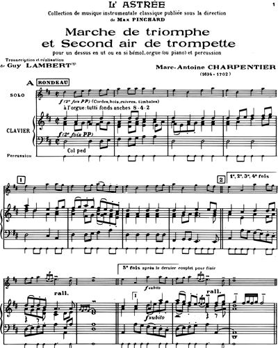Organ & Piano (Alternative) & Percussion