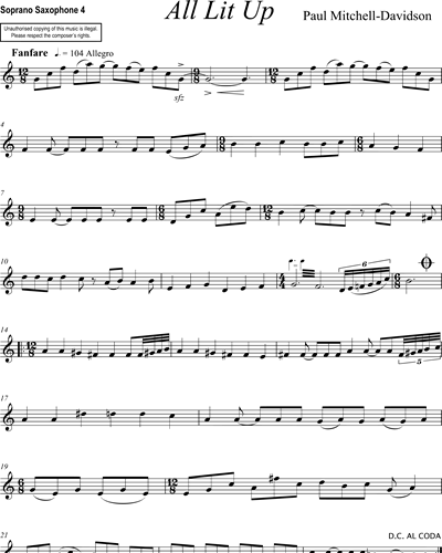 Soprano Saxophone 4