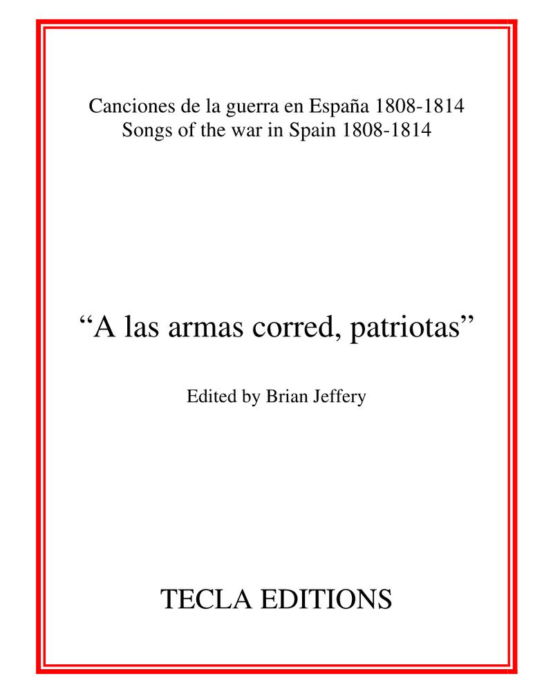 A las armas corred, patriotas