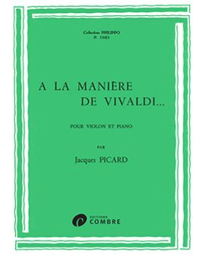 A la Manière de Vivaldi