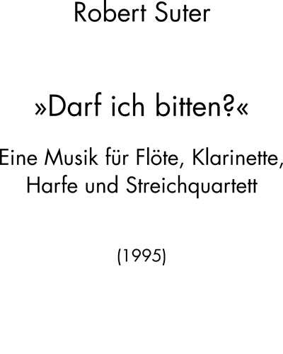 Darf ich bitten?