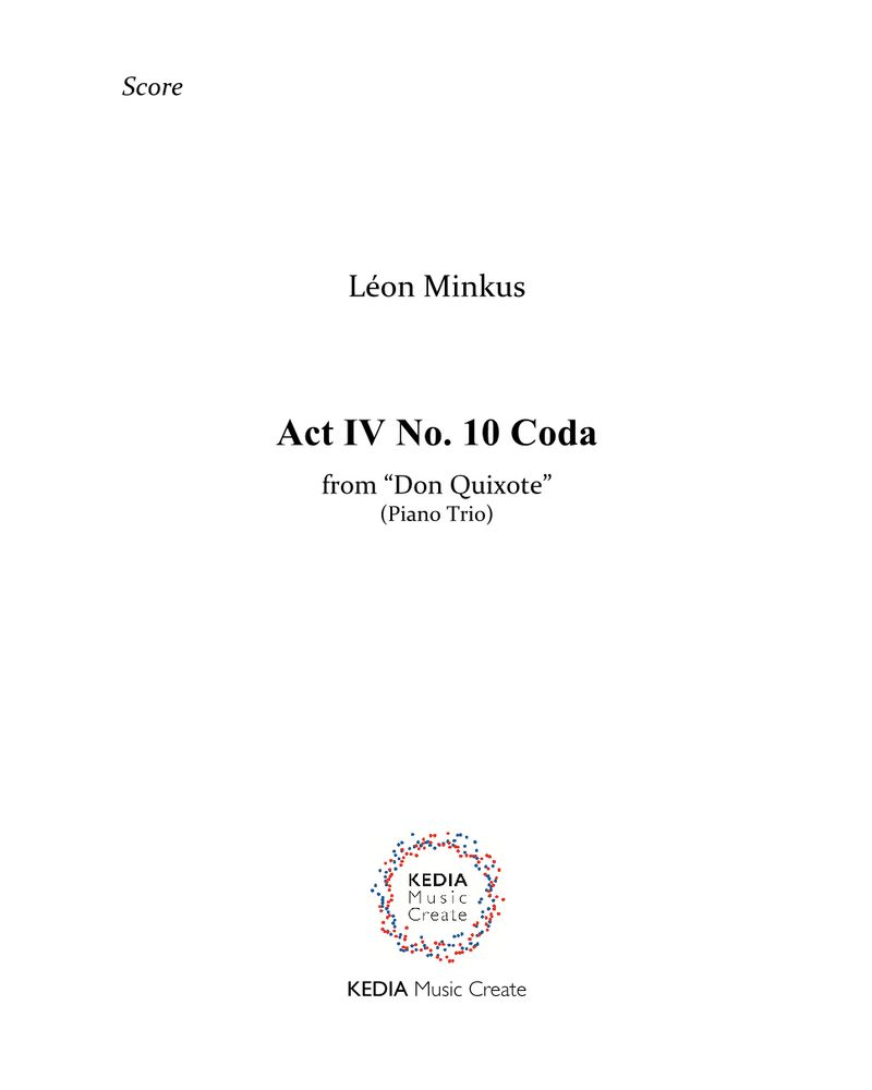 Coda (from 'Don Quixote' Grand pas de deux)