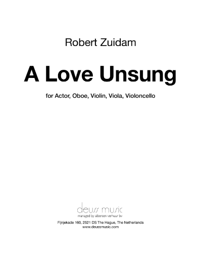 A Love Unsung