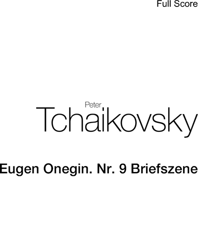 Eugen Onegin: Letter Scene (No. 9)