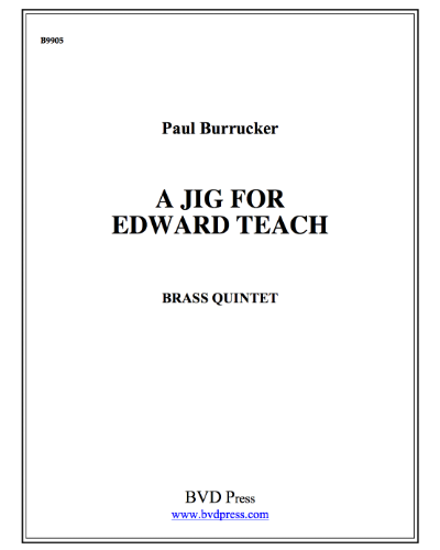 A Jig for Edward Teach