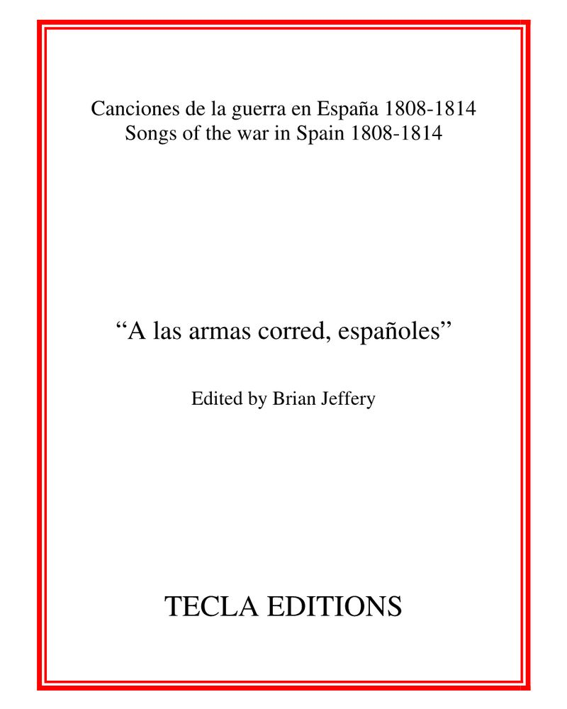 Al arma españoles, al arma corred