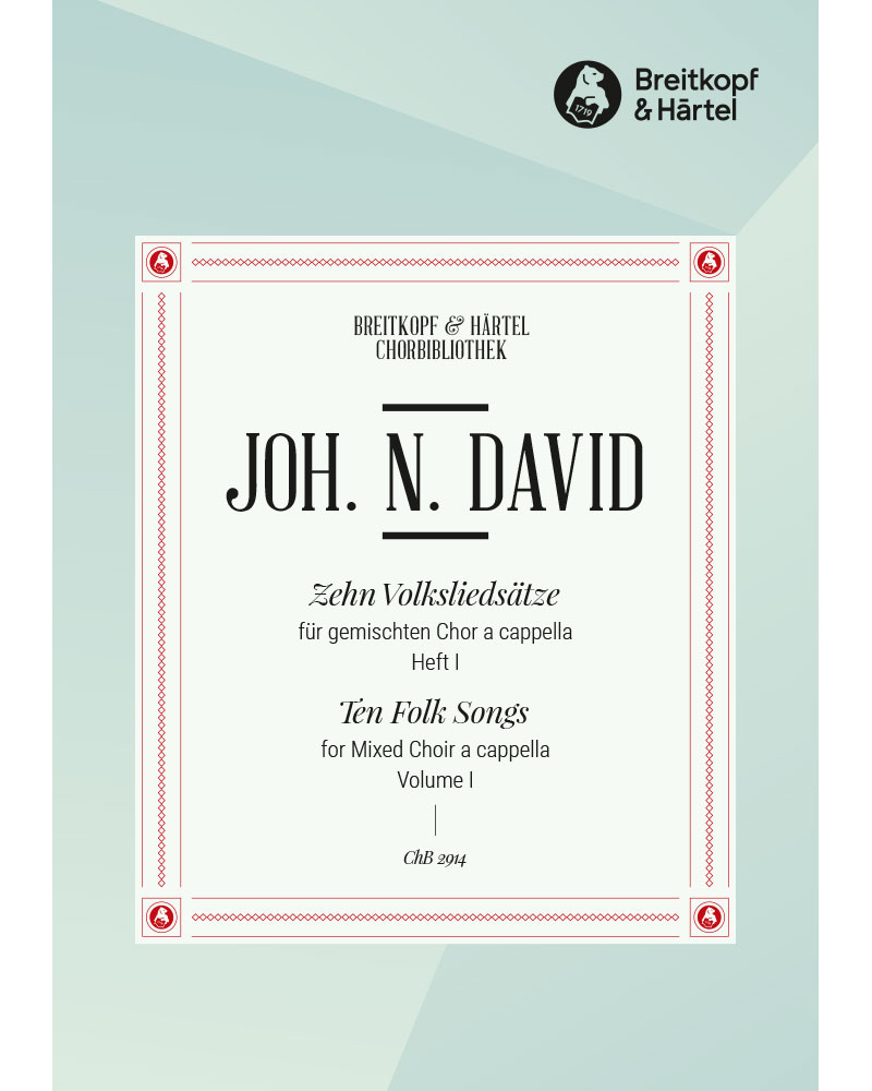 10 Folk Song Settings, Vol. I