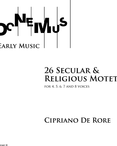 26 Secular & Religious Motets (Volume II)