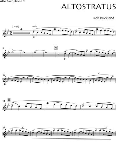 Alto Saxophone 2
