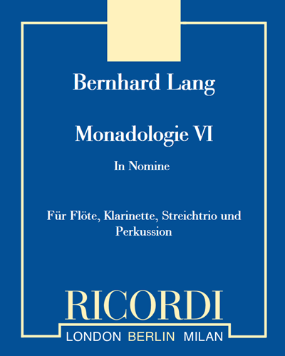 'In Nomine' (from 'Monadologie VI')