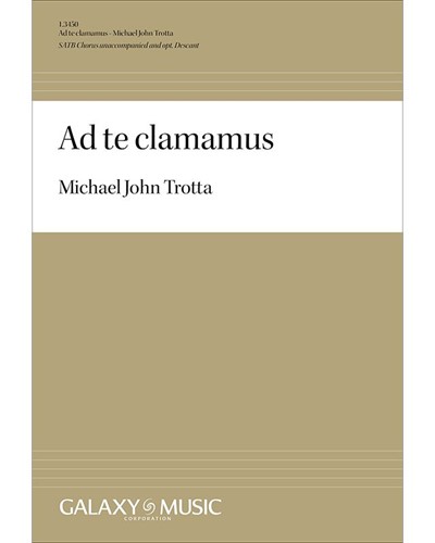 Ad te clamamus
