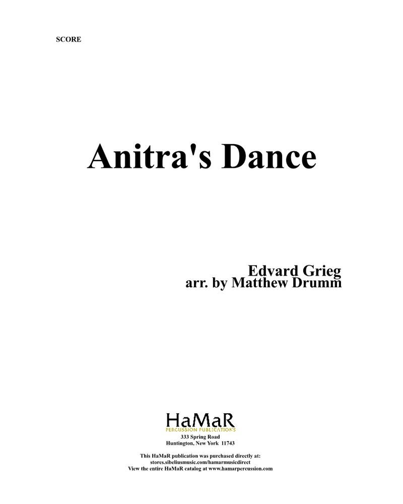 Anitra's Dance, op. 46