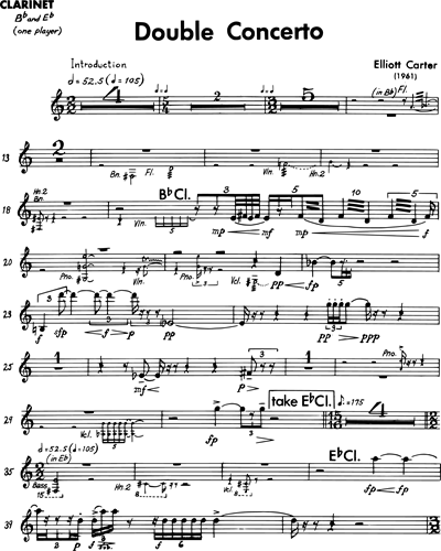 Clarinet in Bb/Clarinet in Eb