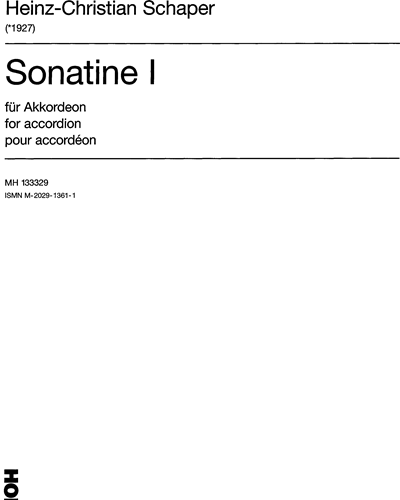 Sonatine I