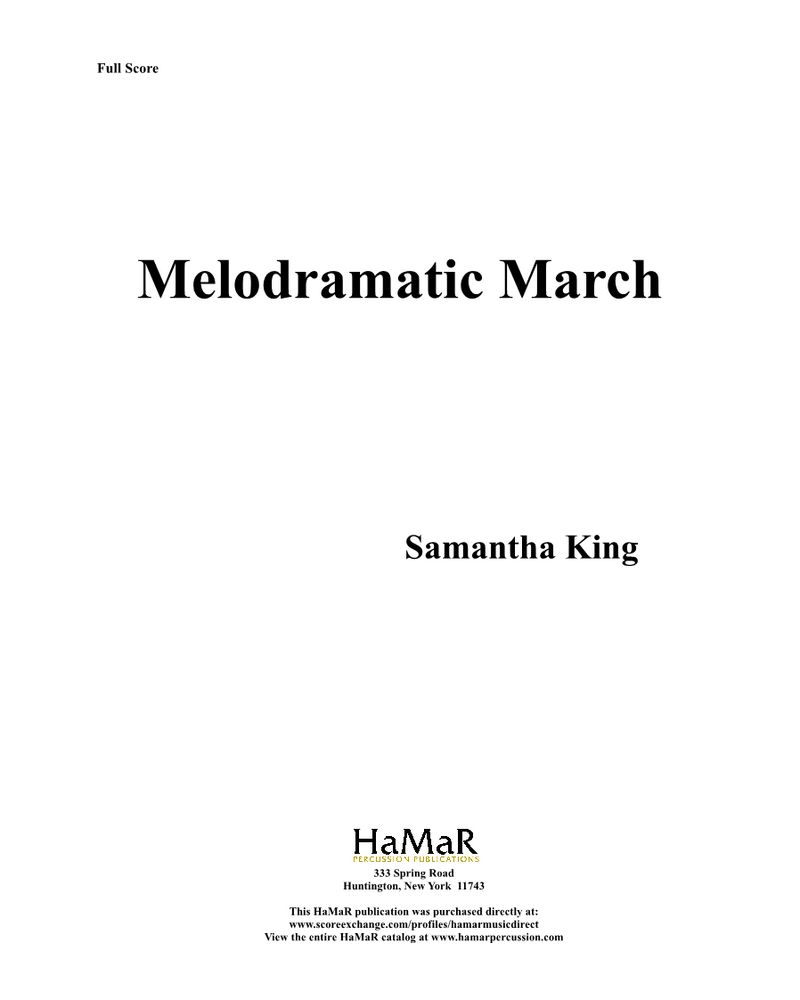 Melodramatic March