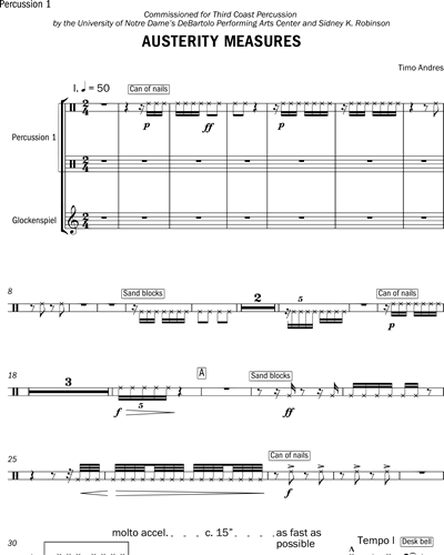 Percussion 1