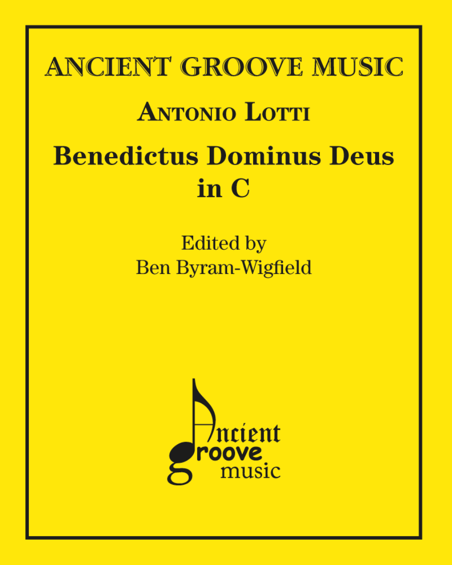 Benedictus Dominus Deus in C
