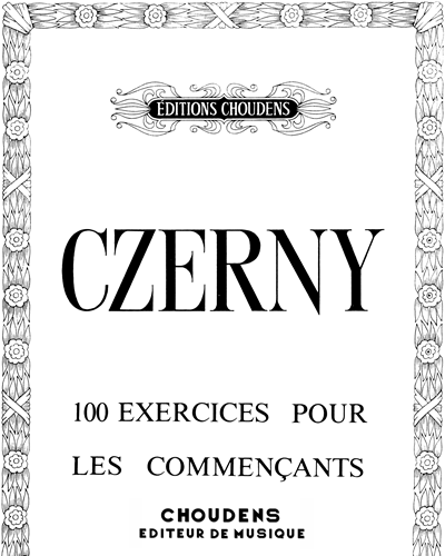 100 Exercises for Beginners, op. 139