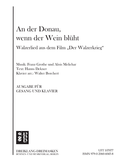 An der Donau, wenn der Wein blüht