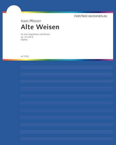 Alte Weisen, op. 33