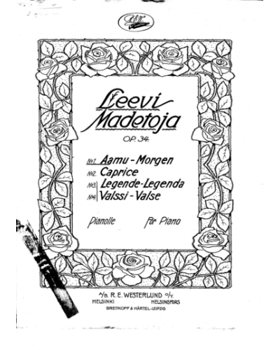 Aamu & Morgen, op. 34