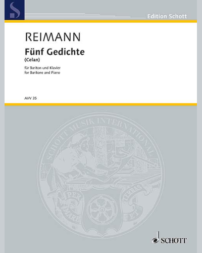 Fünf Gedichte von Paul Celan