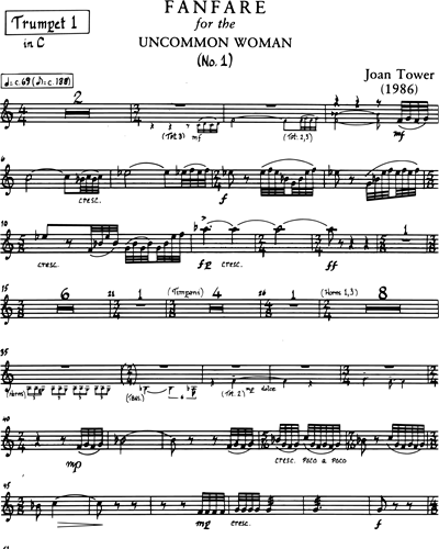 Trumpet 1 in C