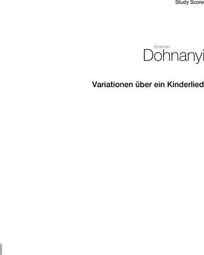 Variationen über ein Kinderlied