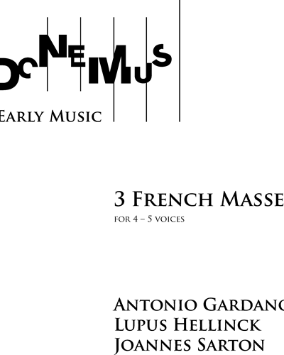 3 French Masses