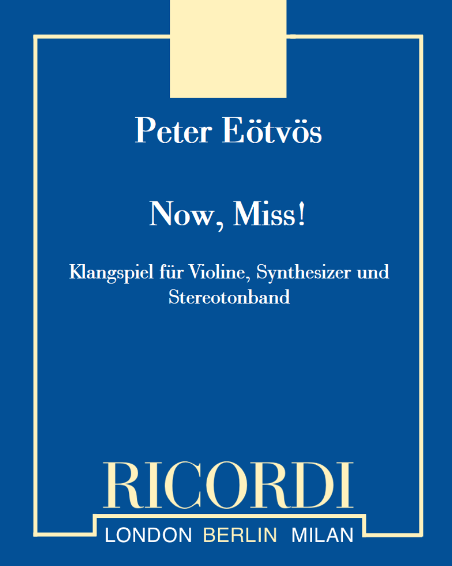 "Now, Miss!"