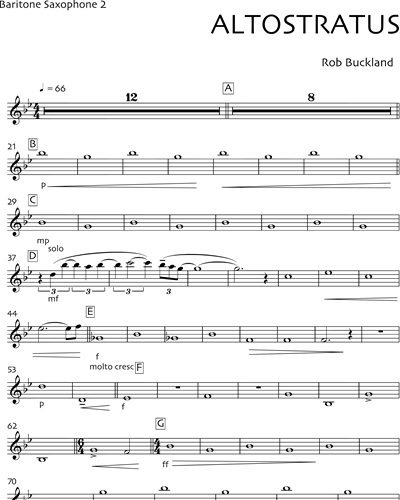 Baritone Saxophone 2