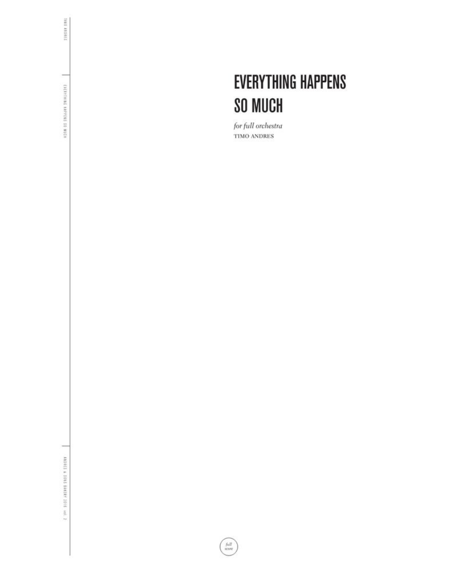 Everything Happens So Much
