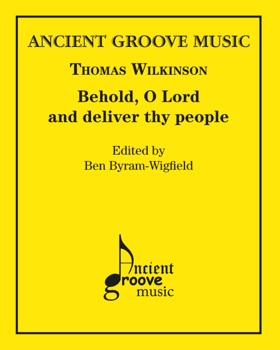 Behold, O Lord and deliver thy people