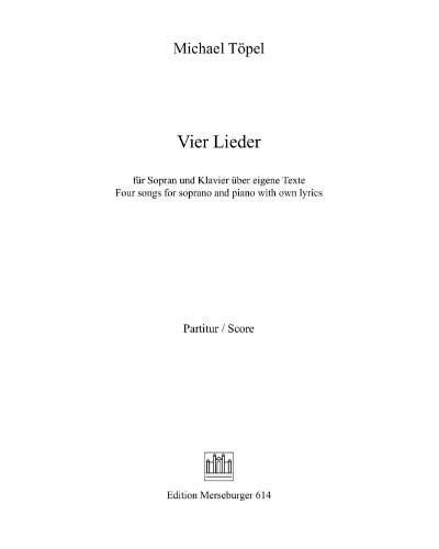 4 Lieder