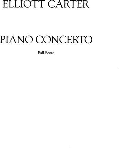 Concerto for Piano