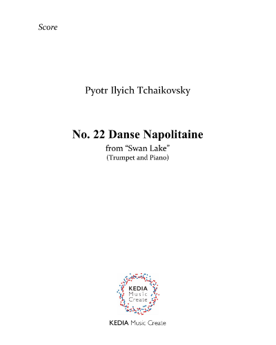 Danse napolitaine (No. 22 from 'Swan Lake'), op. 20