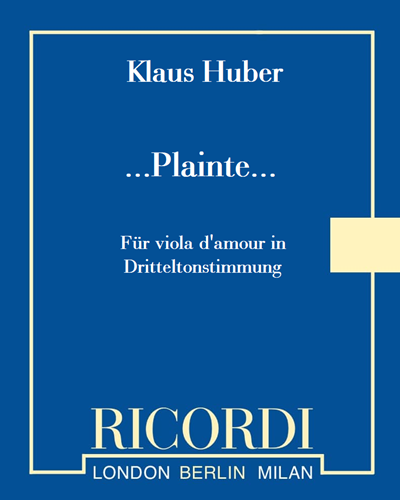 ...Plainte...
