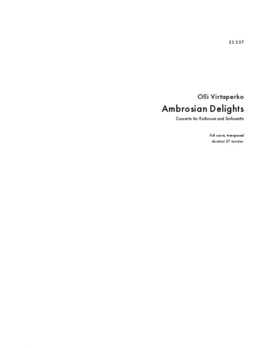 Ambrosian Delights