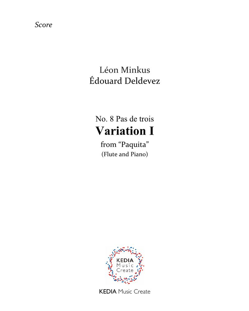 "Paquita" No.8 Pas de trois, Variation I 