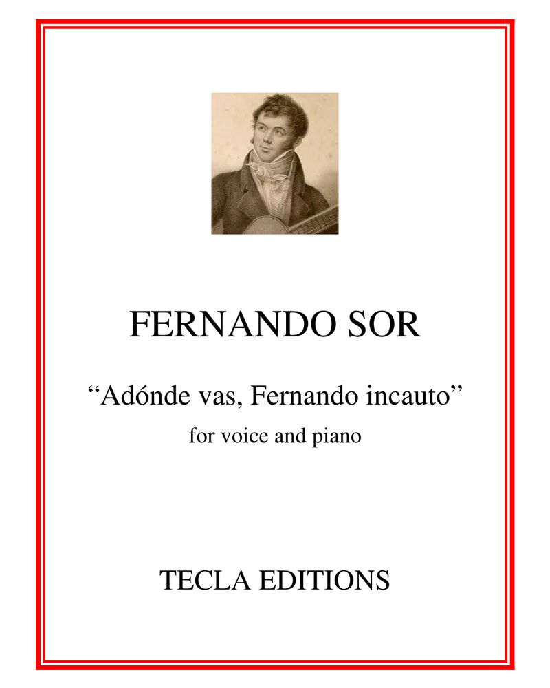 Adónde vas, Fernando incauto