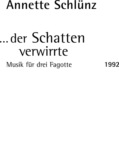 ...der Schatten verwirrte