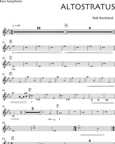 Bass Saxophone