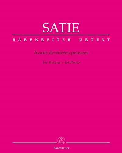 Avant-dernières pensées