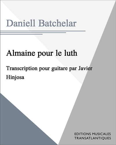 Almaine pour le luth