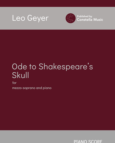 Ode to Shakespeare's Skull