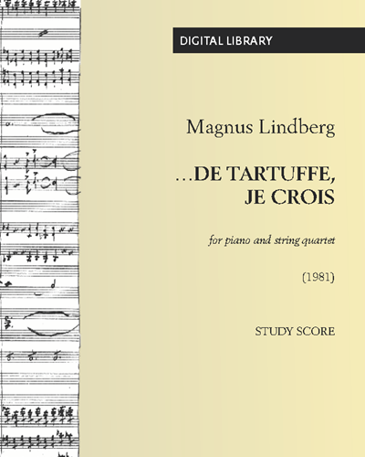 ... de Tartuffe, je crois